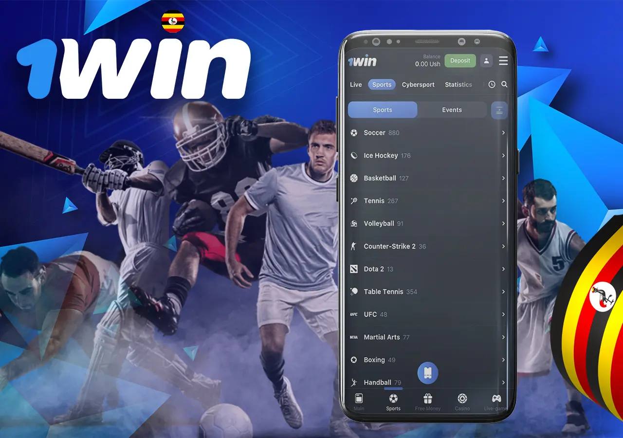 Sports betting in mobile app